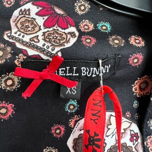 NWT Hell Bunny Sasha Sugar Skull Dress - Picture 10 of 10